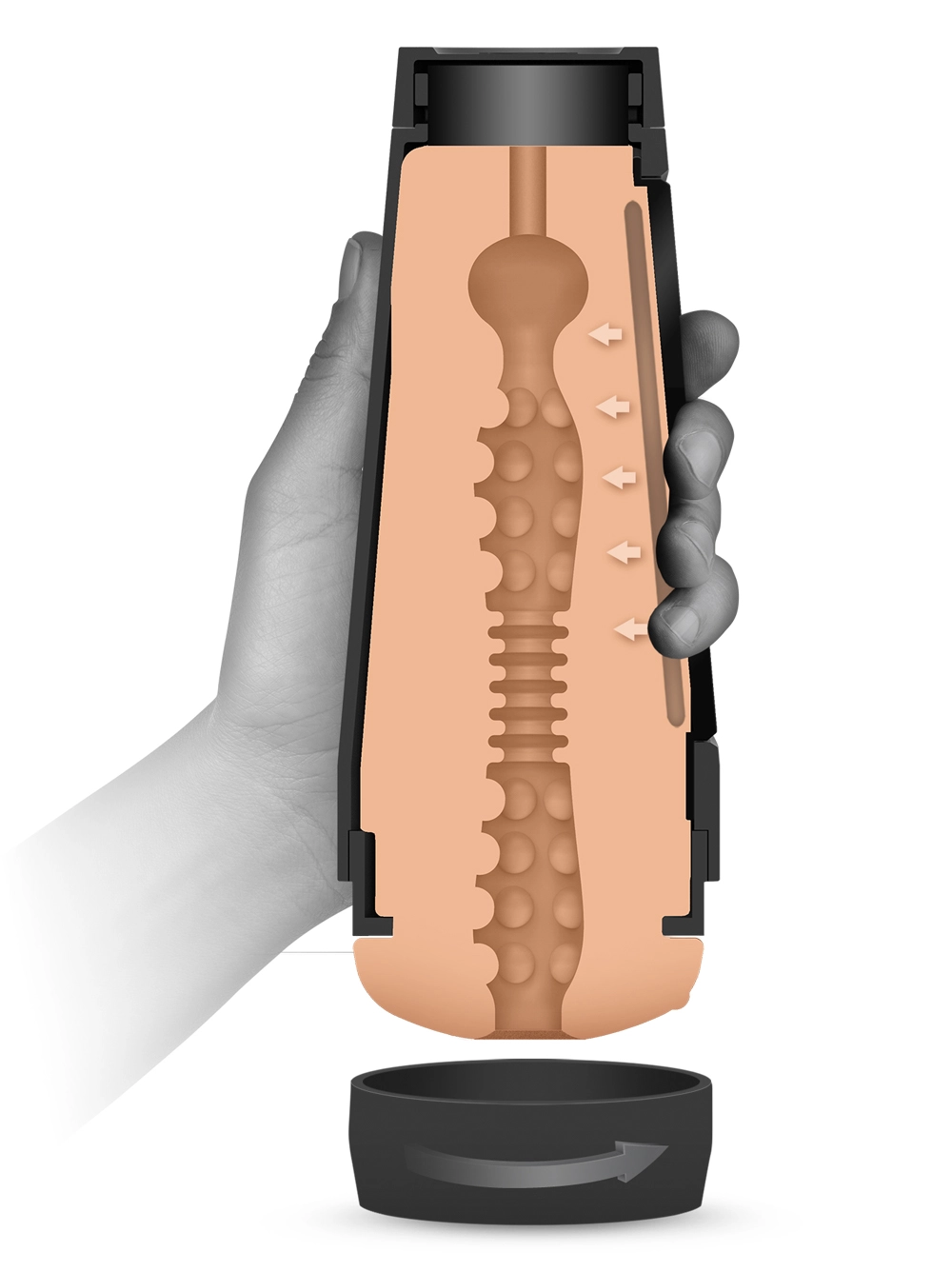 Doc Johnson Main Squeeze Dani Daniels Vulva Masturbator 2 Doc Johnson Main Squeeze Dani Daniels Vulva Masturbator - Image 2