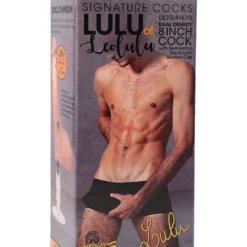 Doc Johnson Signature Cocks - Lulu Of LeoLulu - 8 Inch ULTRASKYN Cock With Removable Vac-U-Lock Suction Cup -Vibrators Shop jb4lspkyo9mht9cz67zs