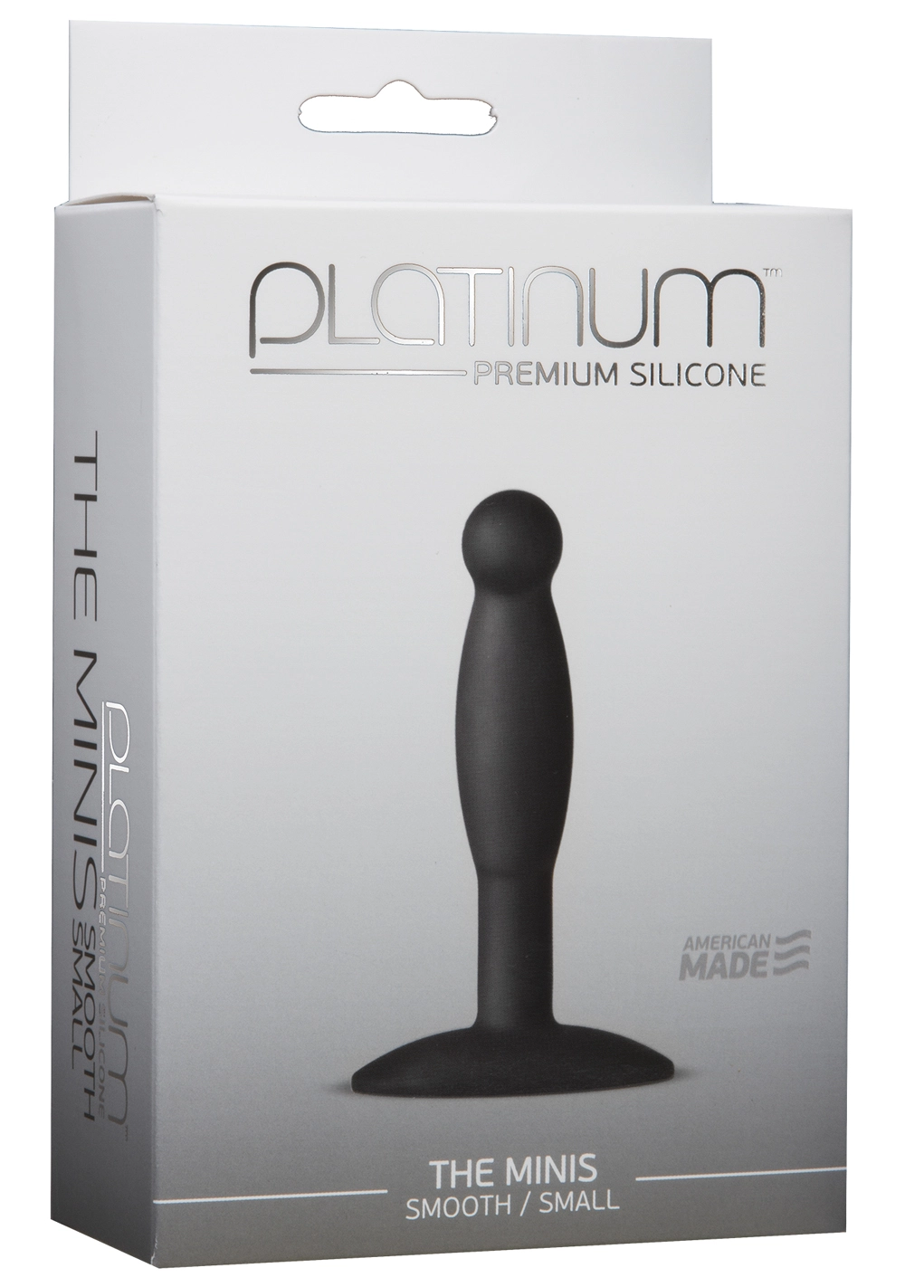 Doc Johnson Platinum™ Premium Silicone - The Minis - Smooth - Small 2 Doc Johnson Platinum™ Premium Silicone - The Minis - Smooth - Small - Image 2
