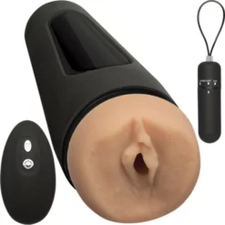 Doc Johnson Main Squeeze Original Vibro Vulva Masturbator