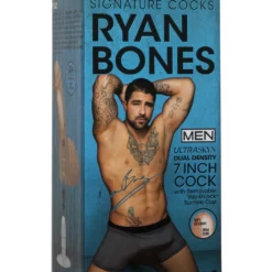 Doc Johnson Signature Cocks - Ryan Bones - 7" ULTRASKYN™ Cock With Removable Vac-U-Lock™ Suction Cup -Vibrators Shop xwkgsc15tb002dwxyuj2