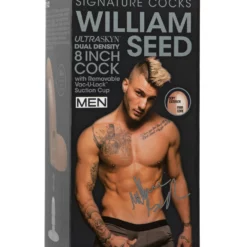 Doc Johnson Signature Cocks - William Seed - 8" ULTRASKYN™ Cock With Removable Vac-U-Lock™ Suction Cup -Vibrators Shop zox1baax5frcc12gb6gc